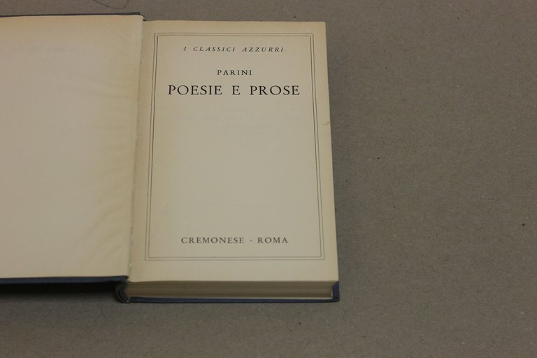 Giuseppe Parini-Poesie e prose | Immagine Gallery 2