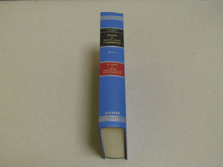 Giuseppe Sena. I diritti sulle invenzioni e sui modelli industriali