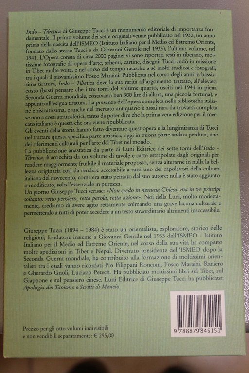 Giuseppe Tucci. Indo - Tibetica