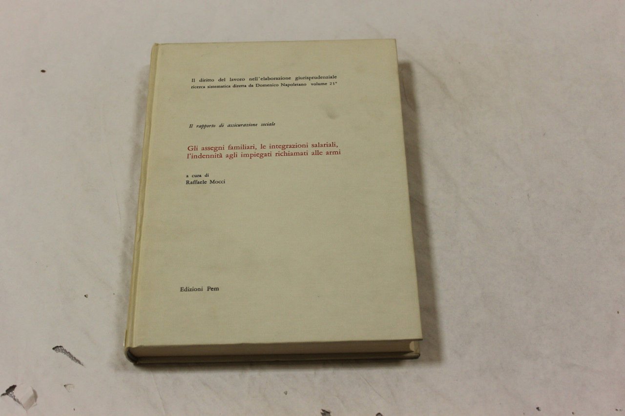 Gli assegni familiari, le integrazioni salariali, l'indennità agli impiegati ric | Immagine principale