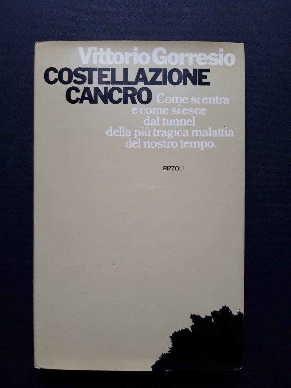Gorresio Vittorio. Costellazione cancro. Rizzoli 1976-I. | Immagine principale