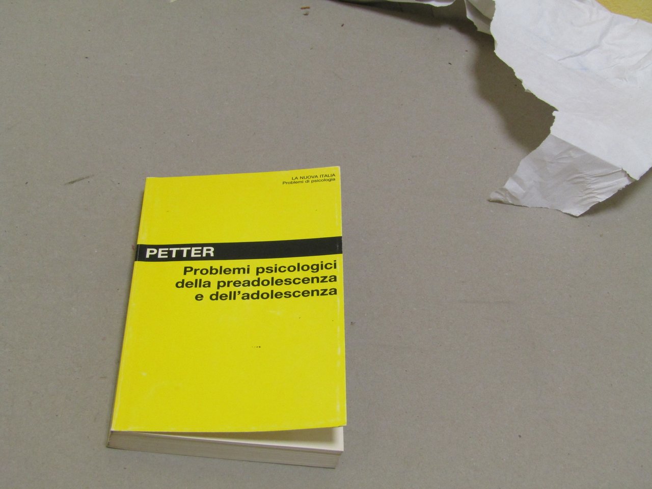 Guido Petter. Problemi psicologici della preadolescenza e dell'adolescenza