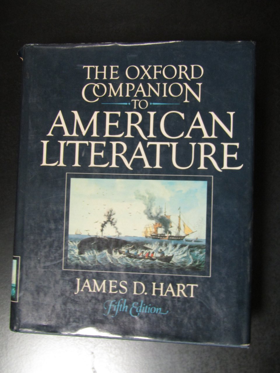 Hart James D. The Oxford Companion to American Literature. Oxford …