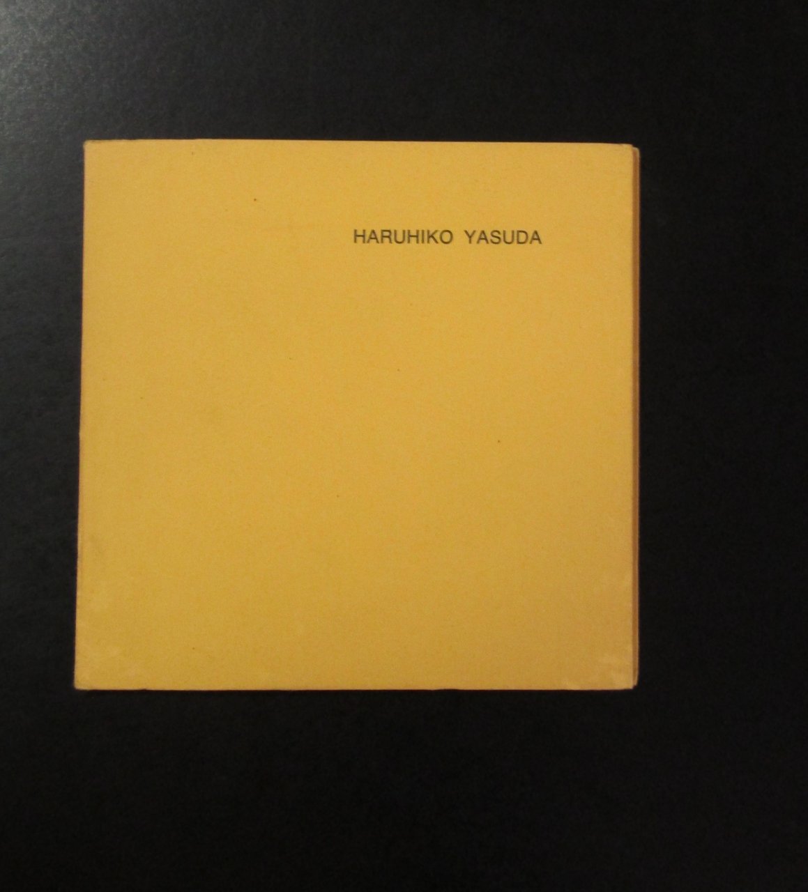 Haruhiko Yasuda. Scultore 1966-1970. All'insegna del pesce d'oro 1971. Es. …