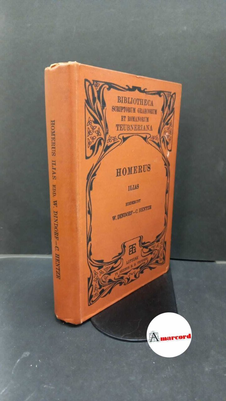 Homerus. Pars 1 e 2: Iliadis 1.-24Lipsiae in aedibus B. …