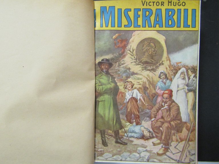 Hugo. I miserabili. Salani. 1920