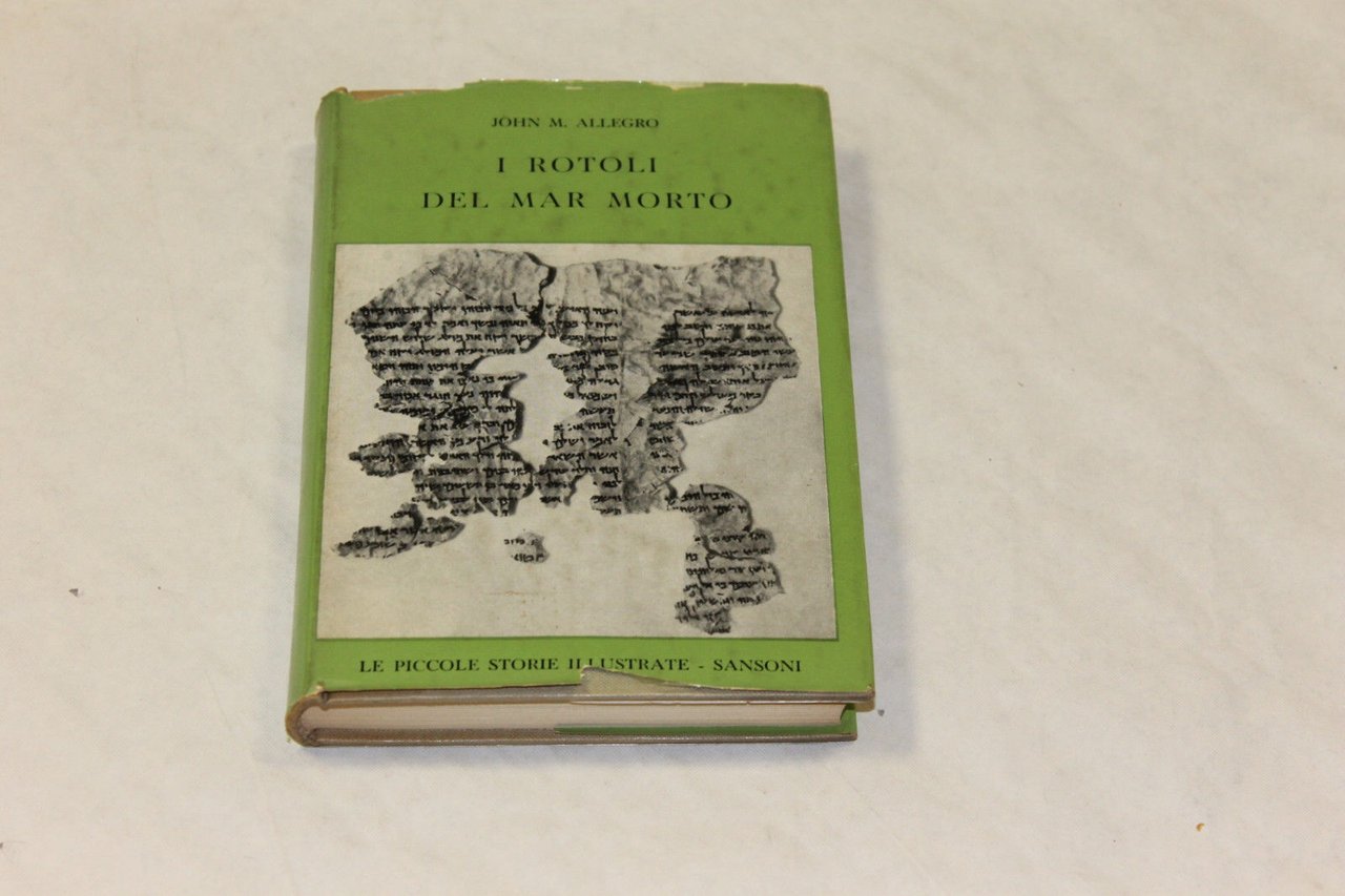 Allegro, John Marco. I rotoli del Mar Morto Firenze Sansoni, …