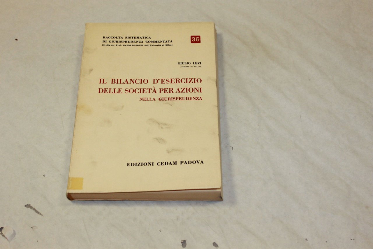 Il bilancio d'esercizio delle società per azioni nella giurisprudenza | Immagine principale