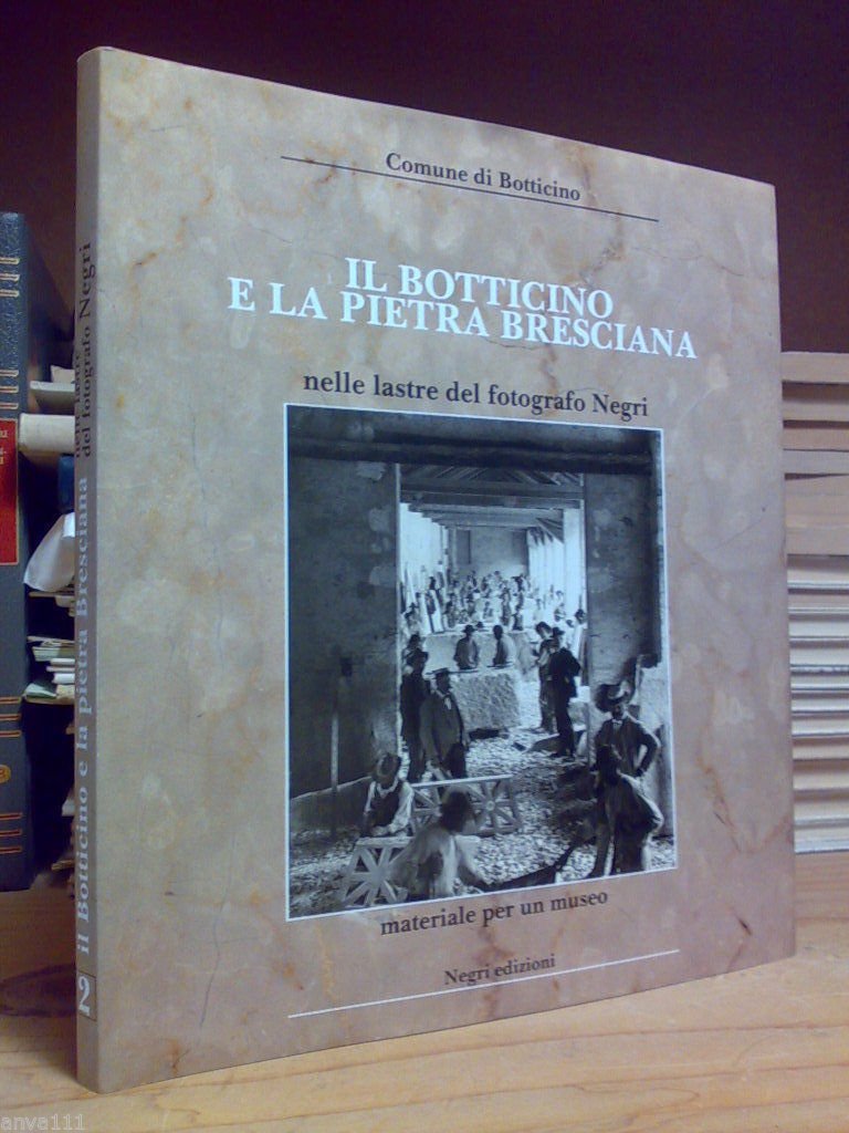 IL BOTTICINO E LA PIETRA BRESCIANA nelle lastre del fotografo …