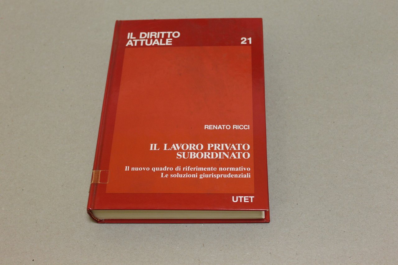 Il lavoro privato subordinato