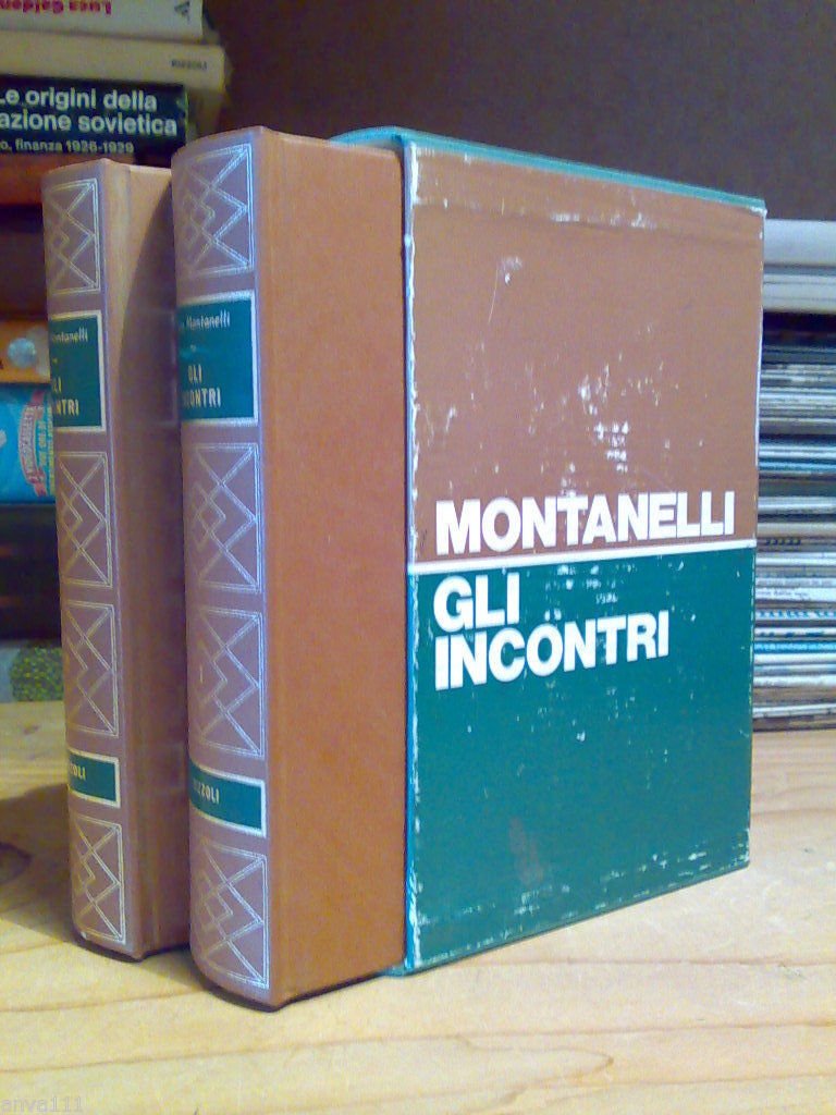 Indro Montanelli - GLI INCONTRI - 1969 - 2 voll.