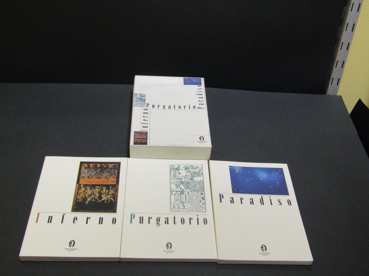 Inferno Purgatorio Paradiso. San Fedele edizioni. 1996 - I. 3 …
