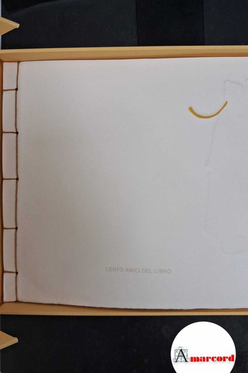 ISGRÒ, Emilio. I cinque Isgrò. [Milano], Cento Amici del Libro, …