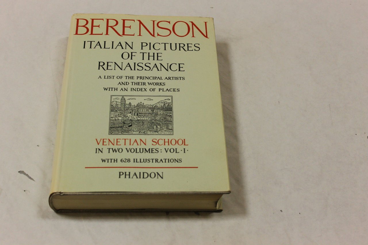 Italian pictures of the Renaissance. Venetian school. Vol. I e … | Immagine principale