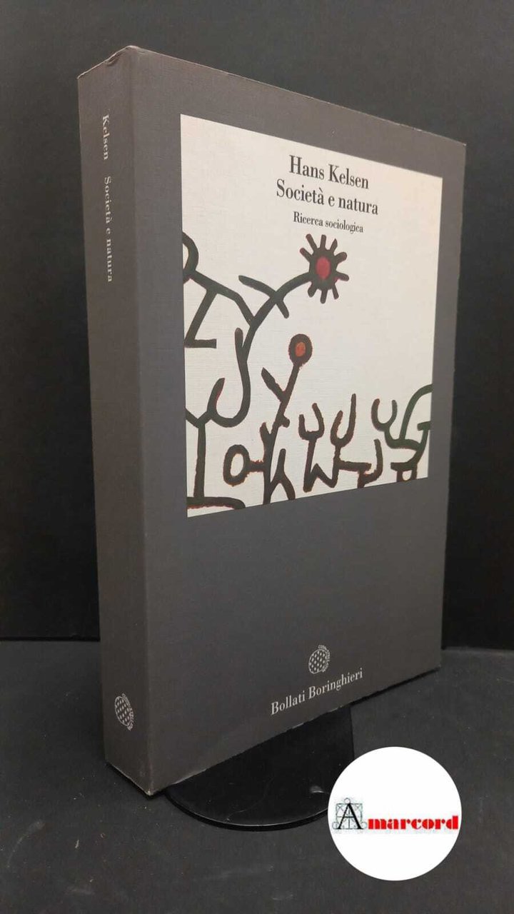 Kelsen, Hans. , and Treves, Renato. Società e natura : …
