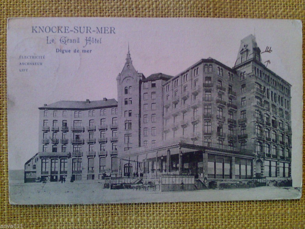 KNOCKE SUR MER / LE GRAND HOTEL - 1916