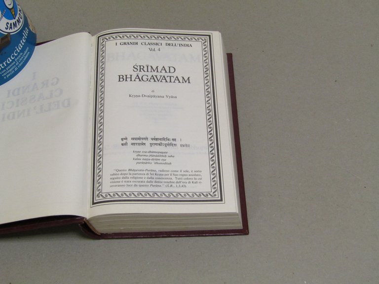 Krsna-Dvaipayana Vyasa. Srimad Bhagavatam