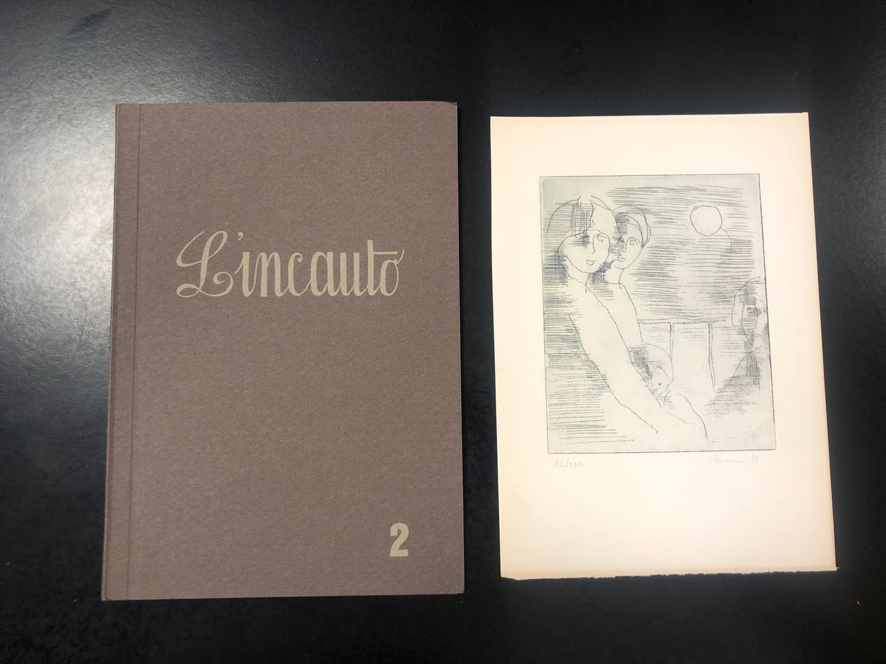 L'INCAUTO N^ 2. Ed. num., ns. copia 84/100. Contiene 12 …