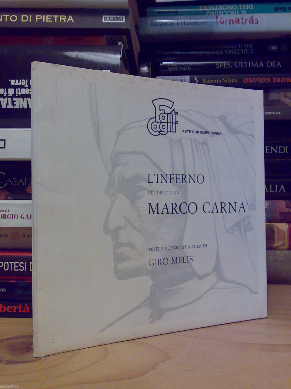 L'INFERNO NEI DISEGNI DI MARCO CARNA' - 1974 - dedica …