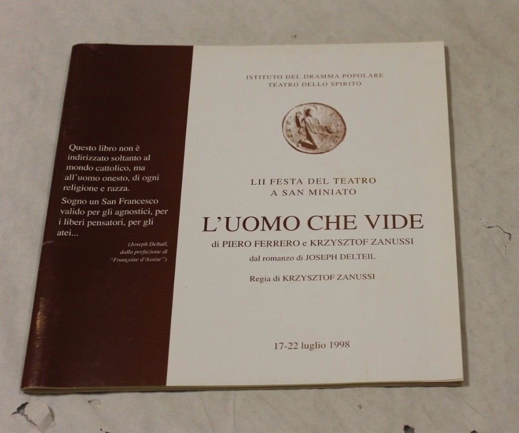 L'uomo che vide | Immagine principale