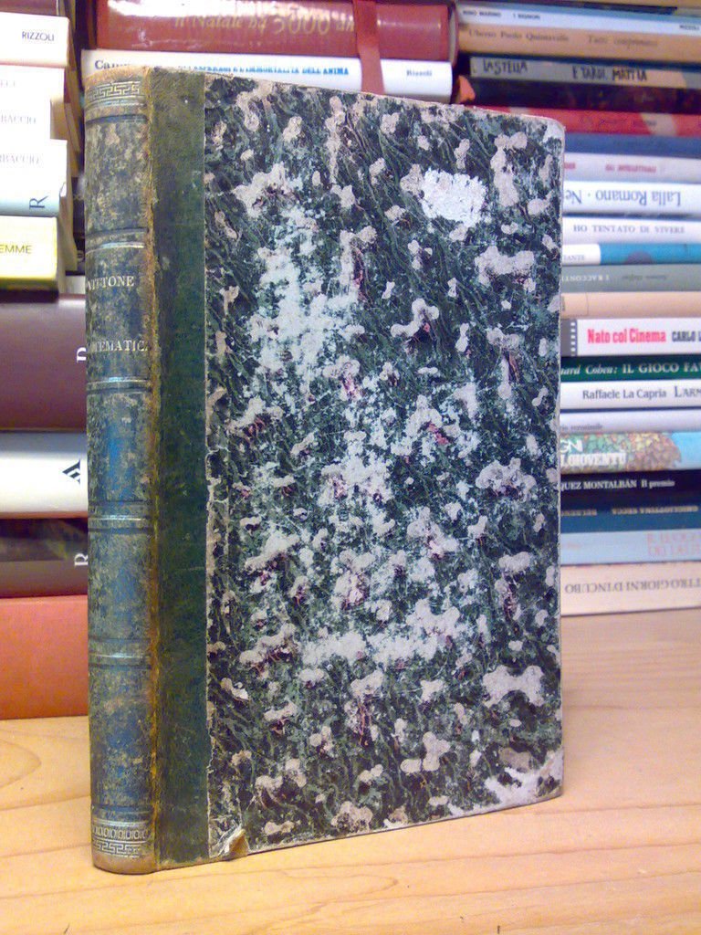 L. Vittone - TRATTATO DI MATEMATICA ELEMENTARE - 1859