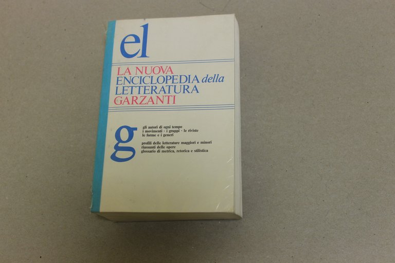 La nuova enciclopedia della letteratura Garzanti