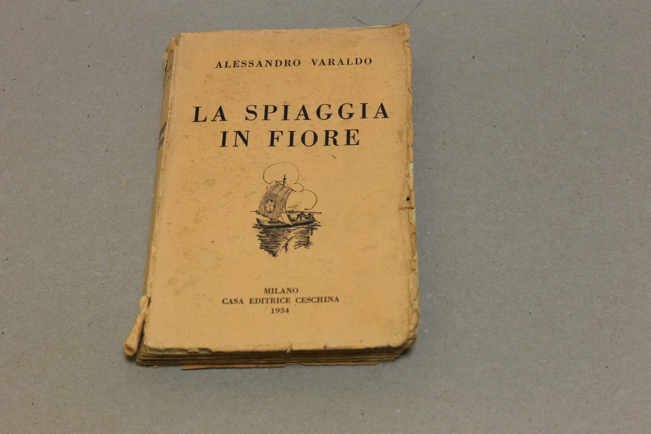 La spiaggia in fiore