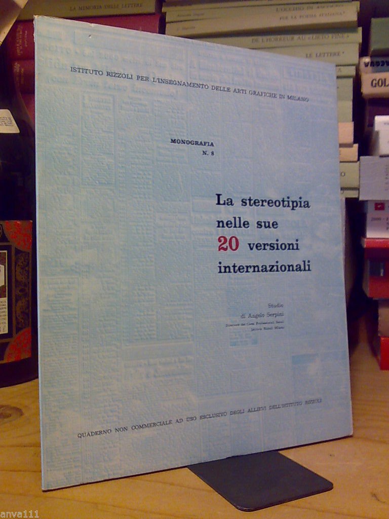LA STEREOTIPIA NELLE SUE 20 VERSIONI INTERNAZIONALI