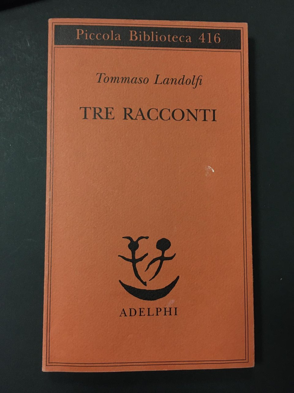 Landolgi Tommaso. Tre racconti. Adelphi. 1998-I. | Immagine principale
