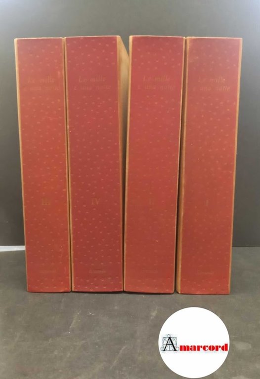 Le mille e una notte (4 voll.), Einaudi, 1949. Millenni