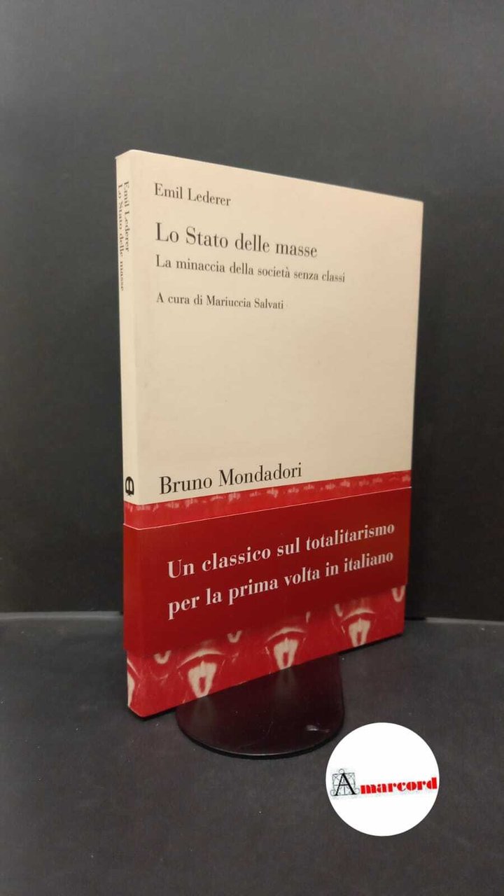 Lederer, Emil. , and Salvati, Mariuccia. , Capuzzo, Paolo. Lo … | Immagine principale