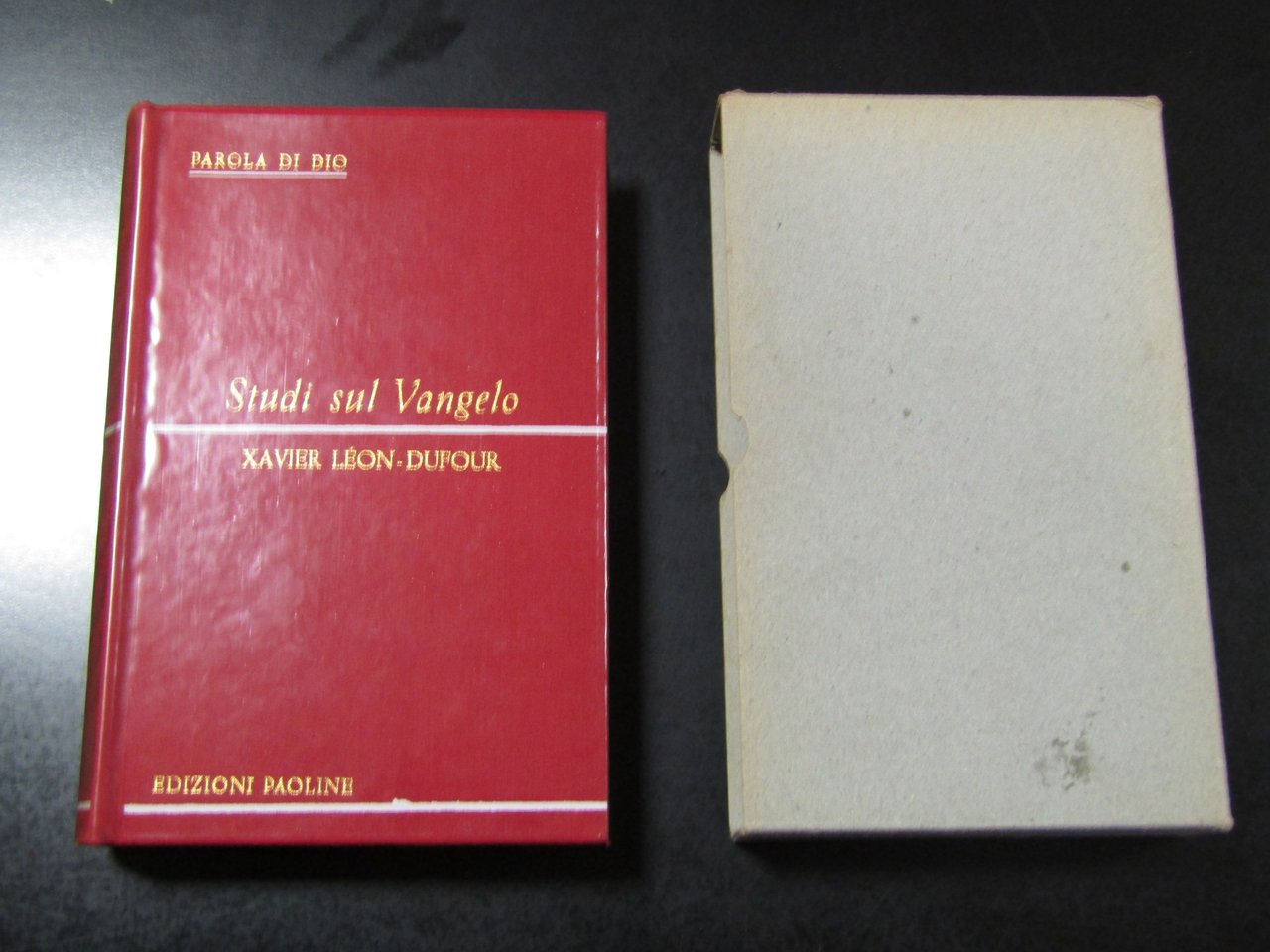 Léon-Dufour Xavier. Studi sul Vangelo. Edizioni Paoline 1974. Con cofanetto.