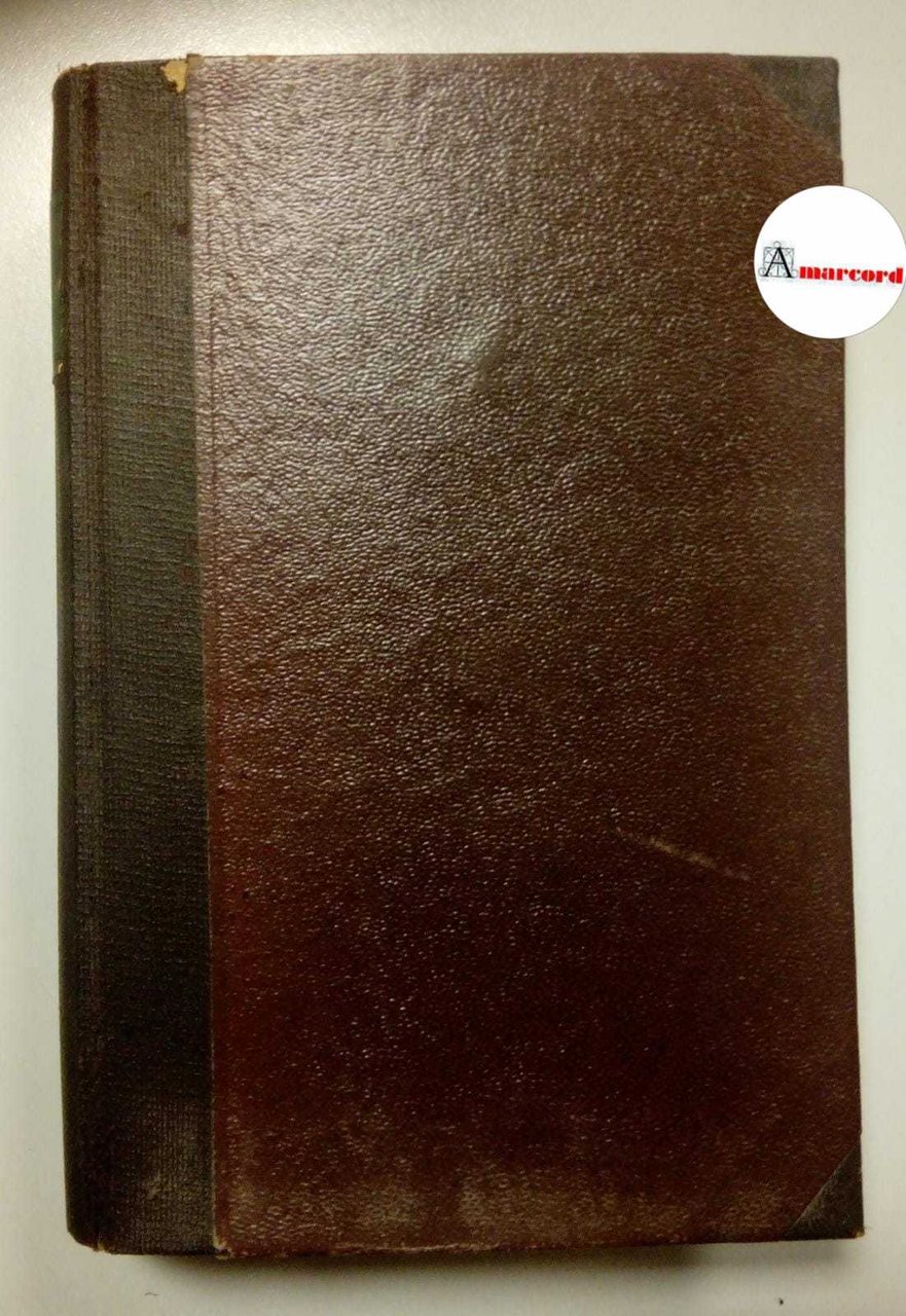 Leopardi Giacomo, Opere (Volume I), Rizzoli, 1937.