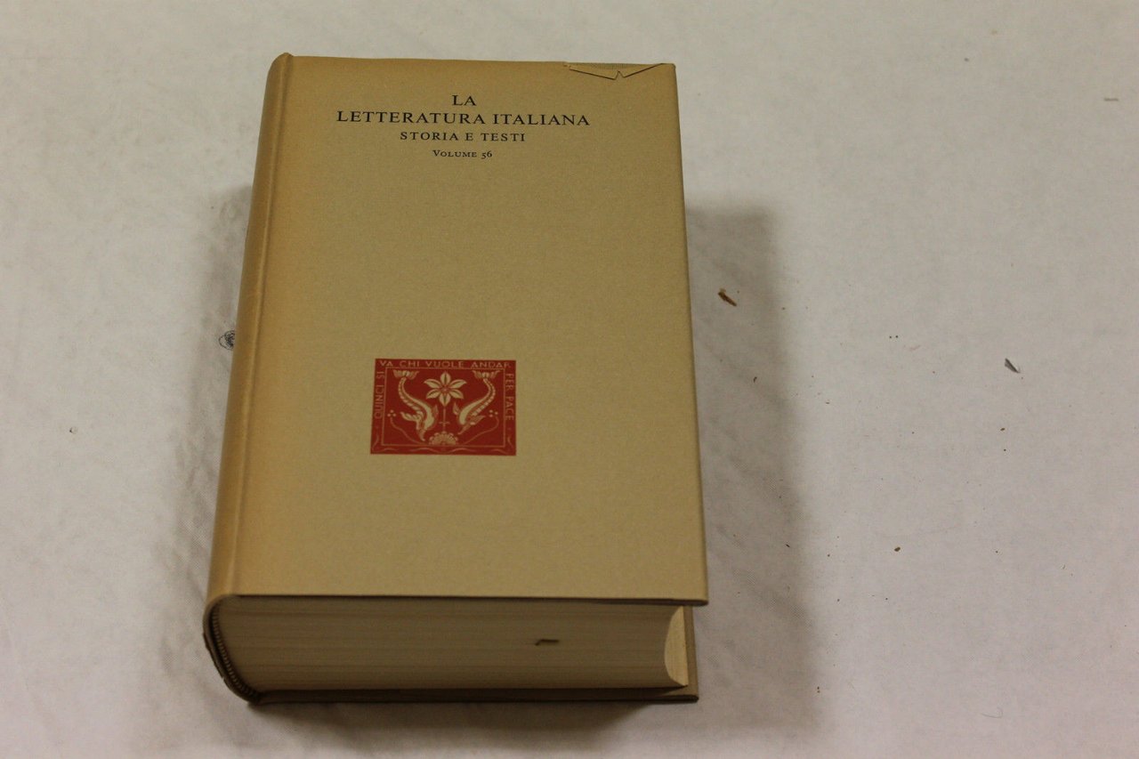 Letteratura italiana. Francesco De Sanctis. Opere. Volume 56