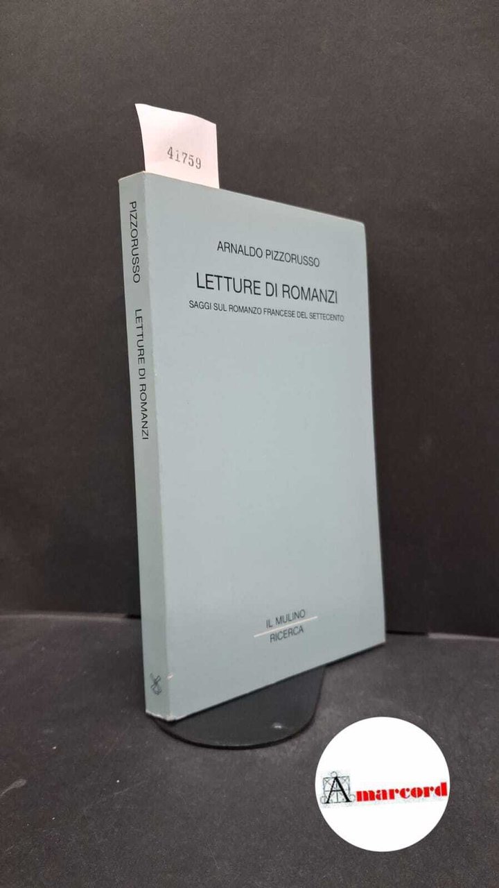Letture di romanzi. Saggi sul romanzo francese del Settecento | Immagine principale