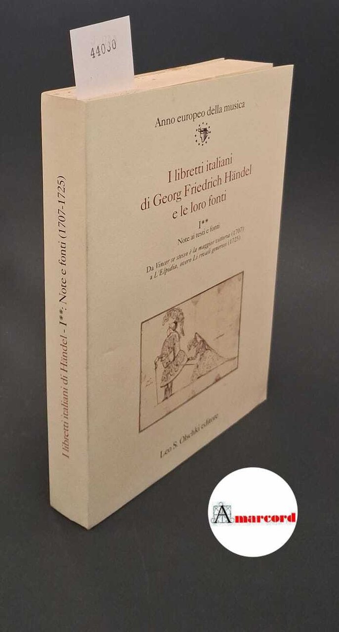 Libretti (I) italiani di Georg Friedrich Händel e le loro … | Immagine principale