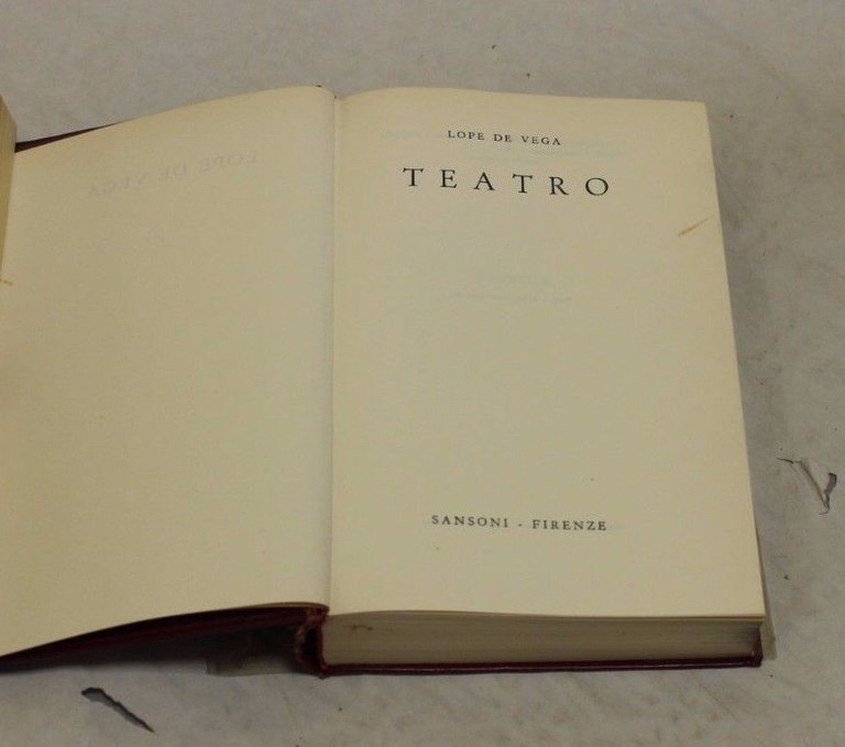 Lope de Vega. Teatro