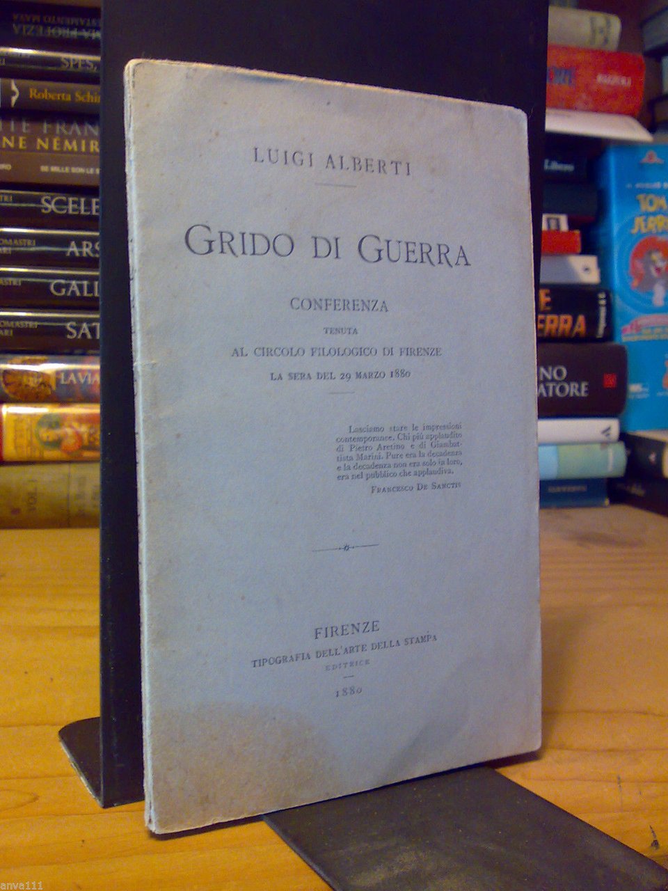 Luigi Alberti - GRIDO DI GUERRA - 1880