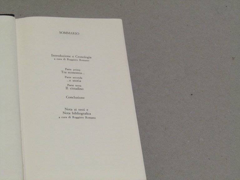 Luigi Einaudi. Scritti economici, storici e civili