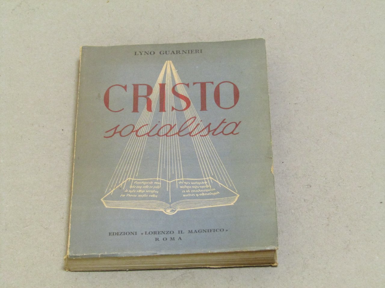 Lyno Guarnieri. Cristo Socialista