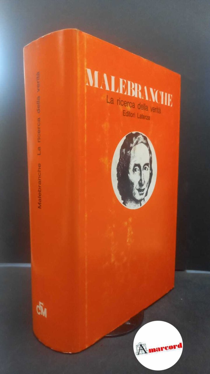 Malebranche, Nicolas : de. , and Garin, Maria. �La �ricerca …