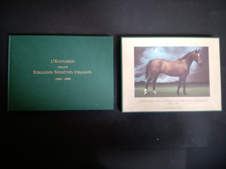 Mantegazzini Giovanni. L'annuario dello stallone sportivo italiano 1993-1994. La compagnia …