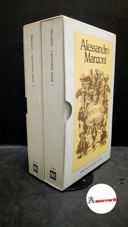 Manzoni, Alessandro. , and Bézzola, Guido. , Gonin, Francesco. I promessi sposi 2 volumi [Milano] BUR Rizzoli, 1997