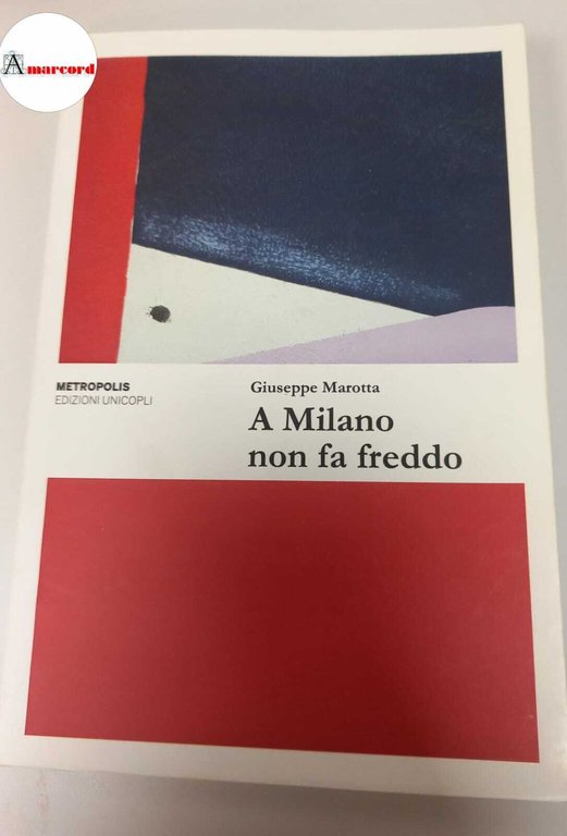 Marotta Giuseppe, A Milano non fa freddo, Unicopli, 2016.