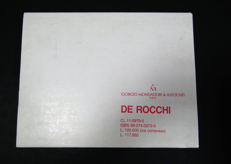 Mascherpa Giorgio e Modesti Renzo. Francesco De Rocchi. Catalogo generale …