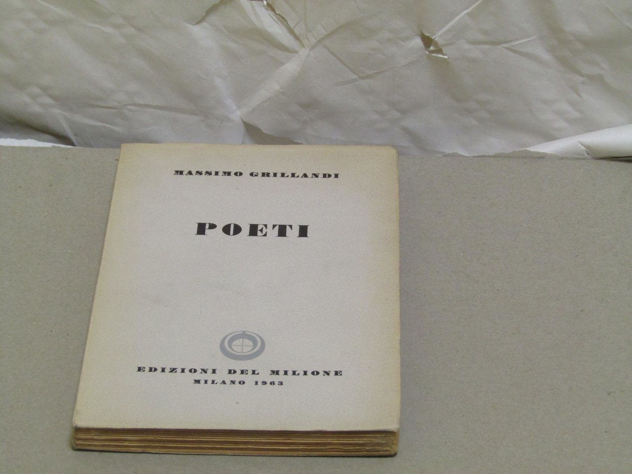Massimo Grillandi. Poeti