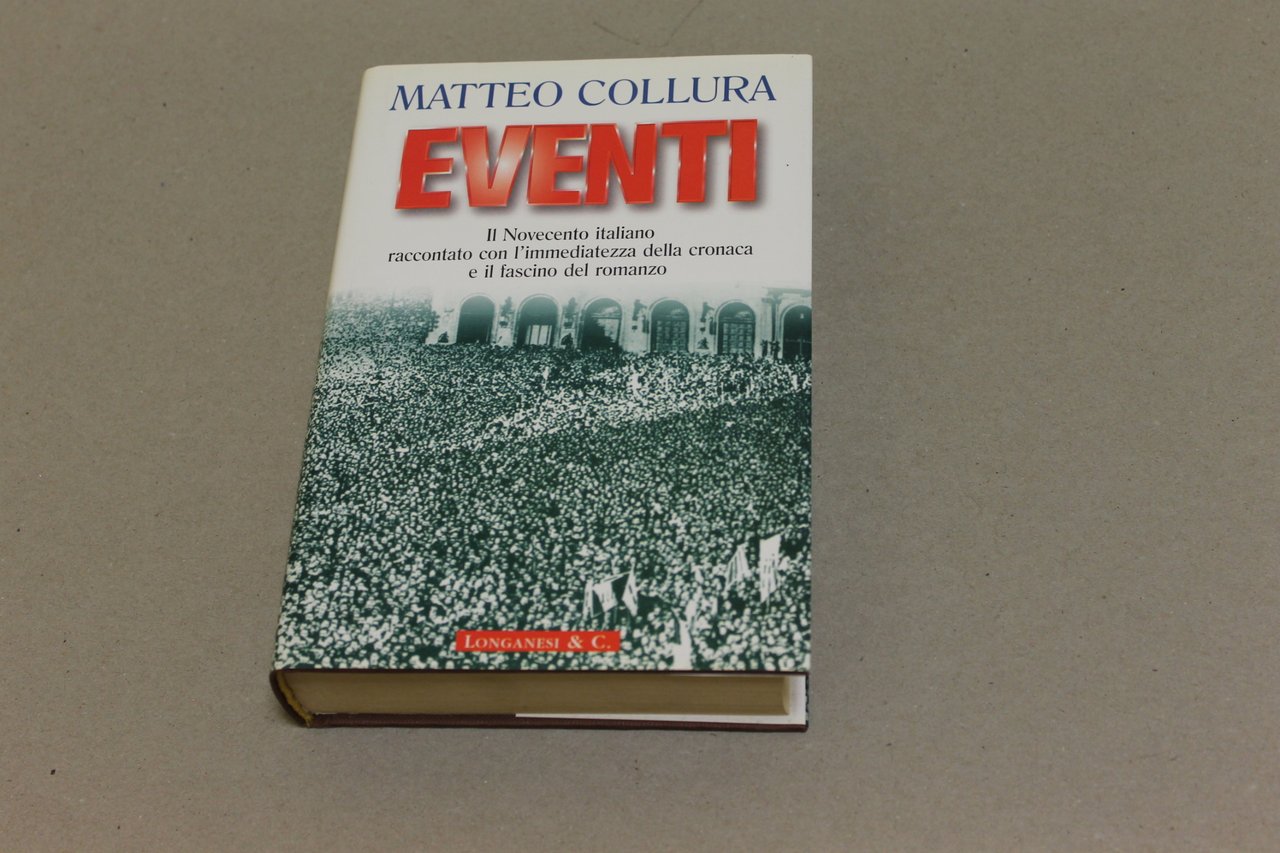 Matteo Collura - Eventi