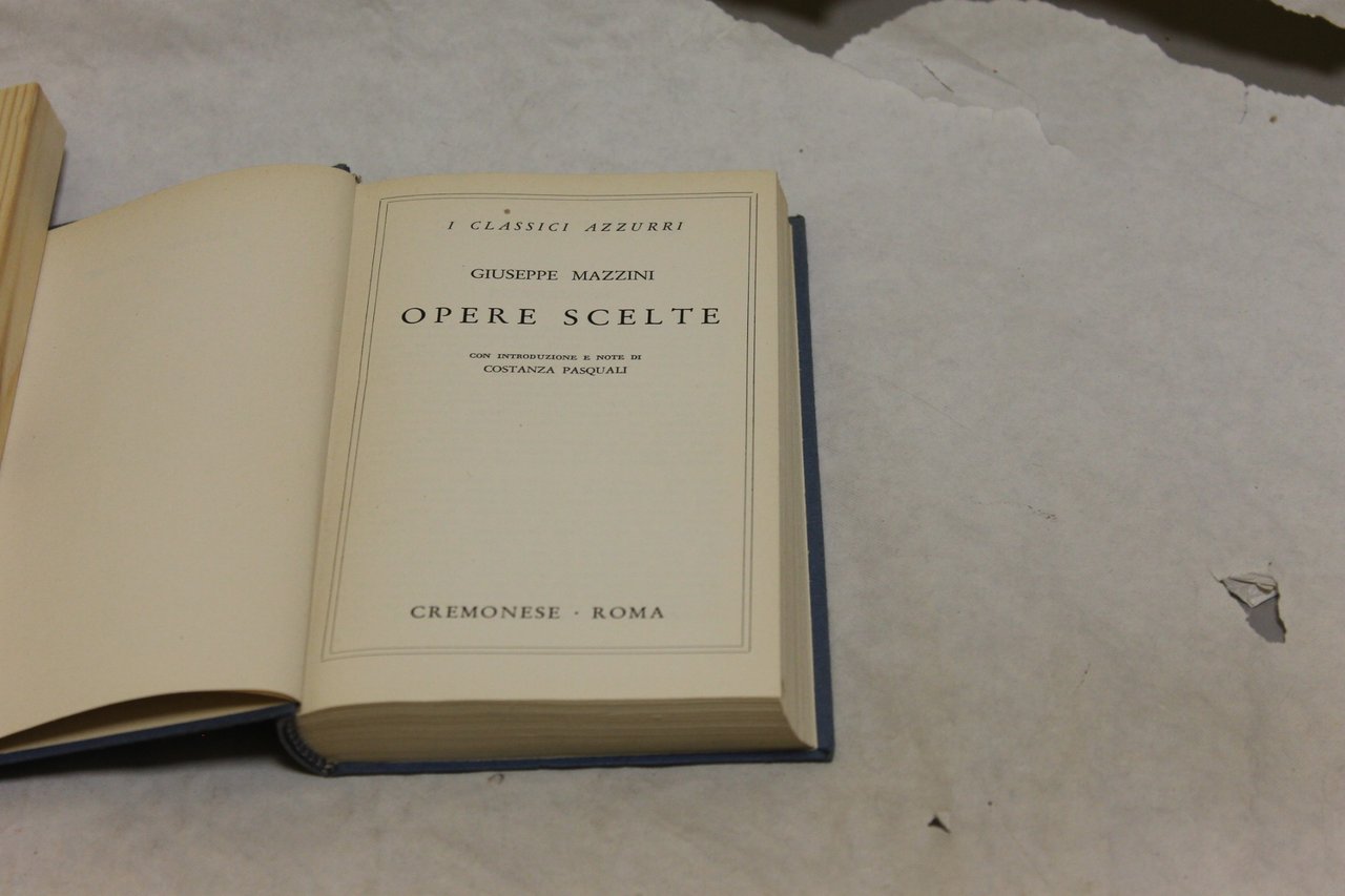 MAZZINI - OPERE SCELTE | Immagine principale