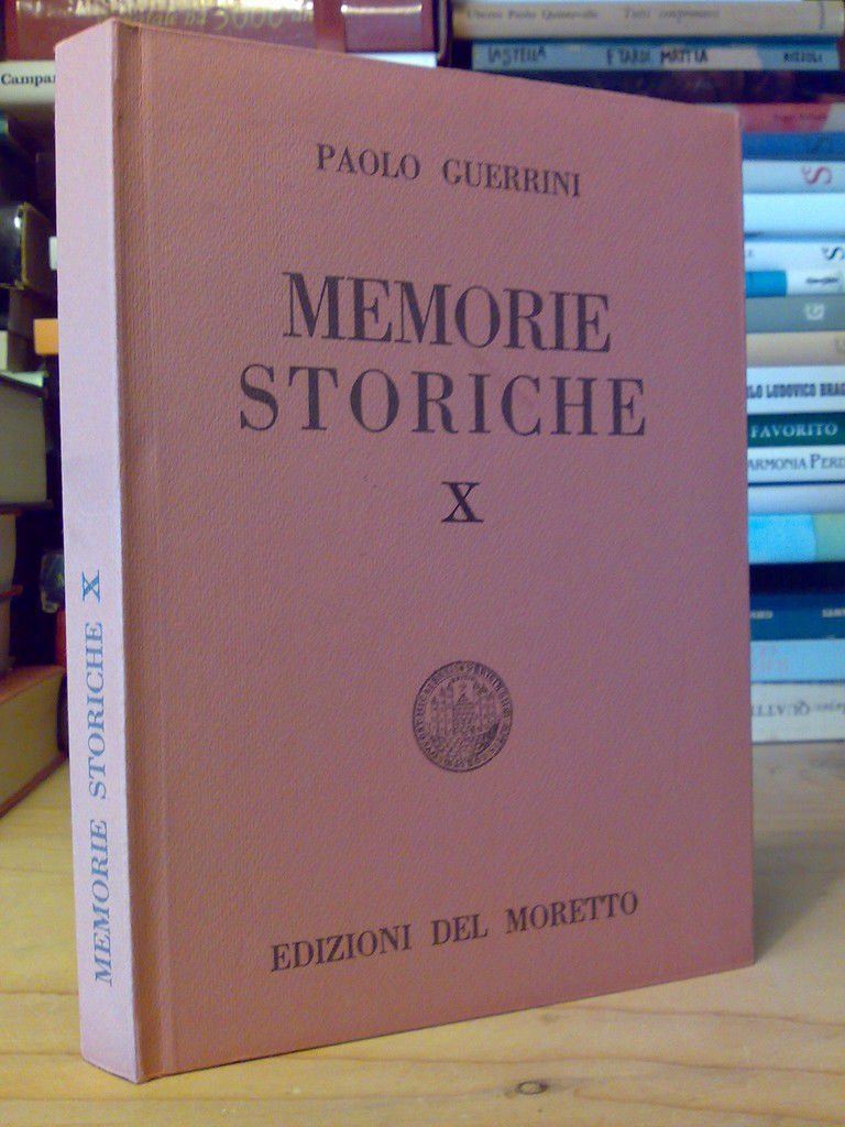 MEMORIE STORICHE della DIOCESI di BRESCIA X