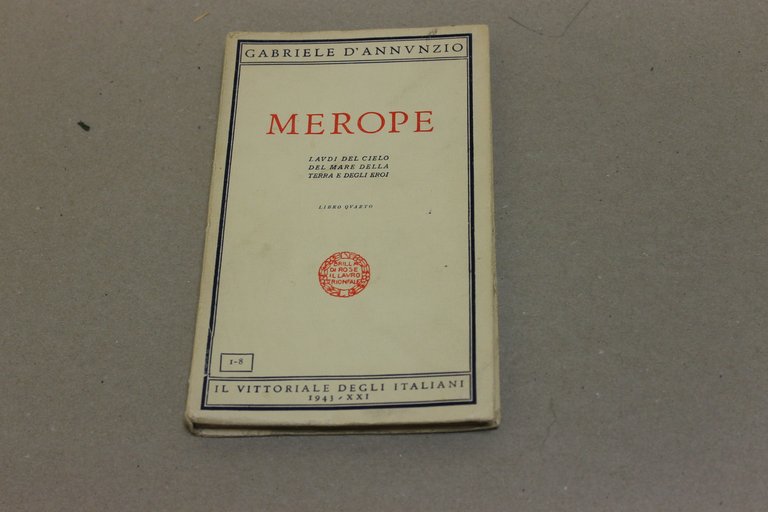 Merope - Laudi del cielo del mare della terra e degli eroi